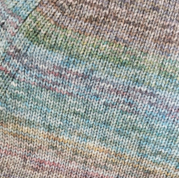 J. Crew Italian Space-Dyed Cotton & Wool Sweater XS (0-2) Blue Green Crew Neck - Picture 8 of 11